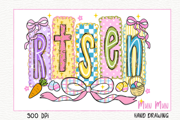 Glitter Risen Coquette PNG, Illustrations for Branding