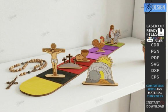 Holy Week Interactive Chart Laser Cut — Spring Amp