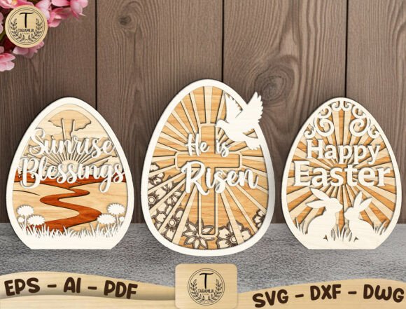 Religious Easter Egg SVG Bundle — Spring Amp
