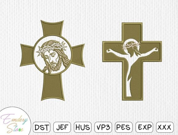 Religious Sacred Embroidery Design Set — Religion Amp